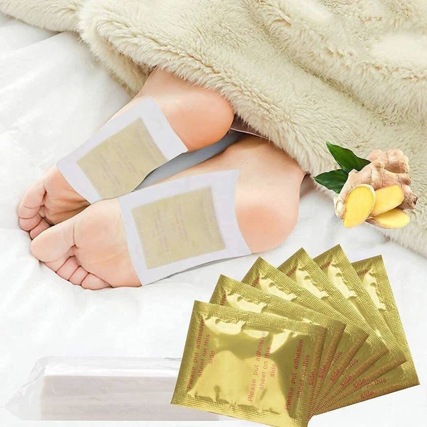 Kinoki Detox Foot Pads – Stress Relief & Body Detox (1 Box = 10 Pads / Buy 1 Get 2 Free)