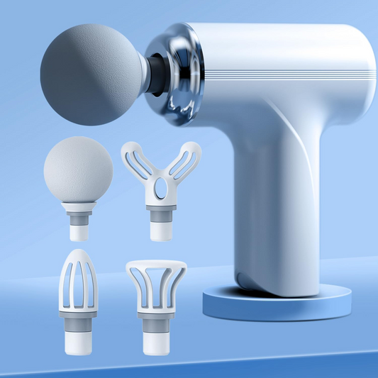 Portable Mini Massage Gun – 6 Speed Deep Tissue Pain Relief for Body, Neck, Back, Shoulders & Feet | Quiet Motor, Type-C Rechargeable